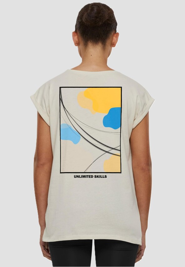 Ladies Unlimited Skills Extended Shoulder Tee B-1