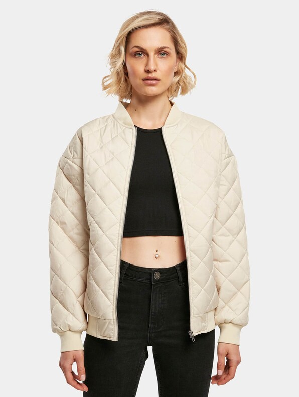 Ladies Oversized Diamond Quilted-4