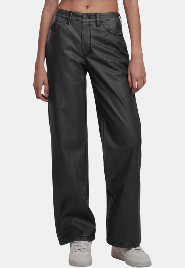 Signature Pu Wide Leg-0