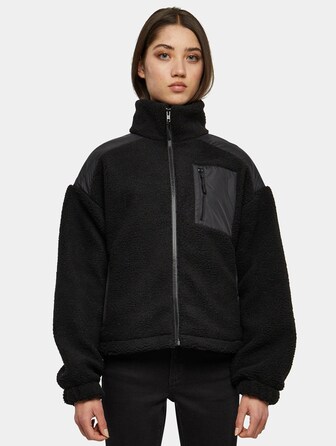 Urban Classics Ladies Sherpa Mix Winterjacken