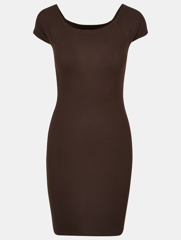 Ladies Off Shoulder Rib-4