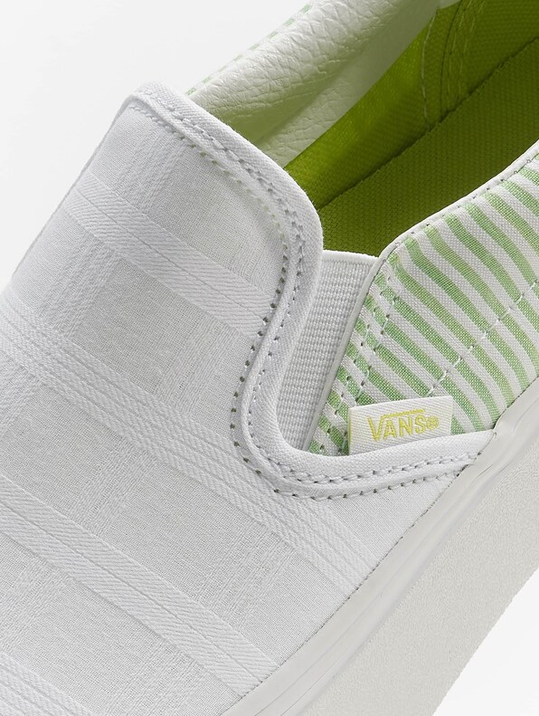 Vans UA Classic Slip-On Stackform Canvas Sneakers Green/True-7