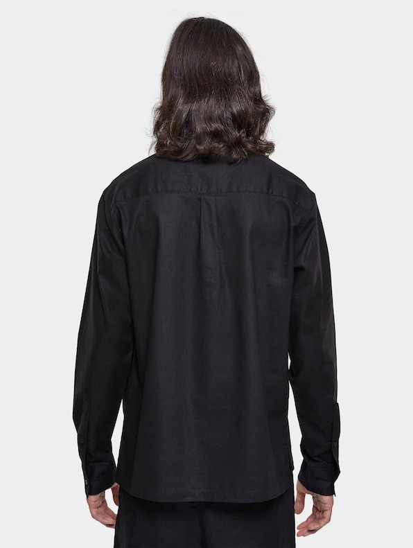 Cotton Linen Half Zip-1