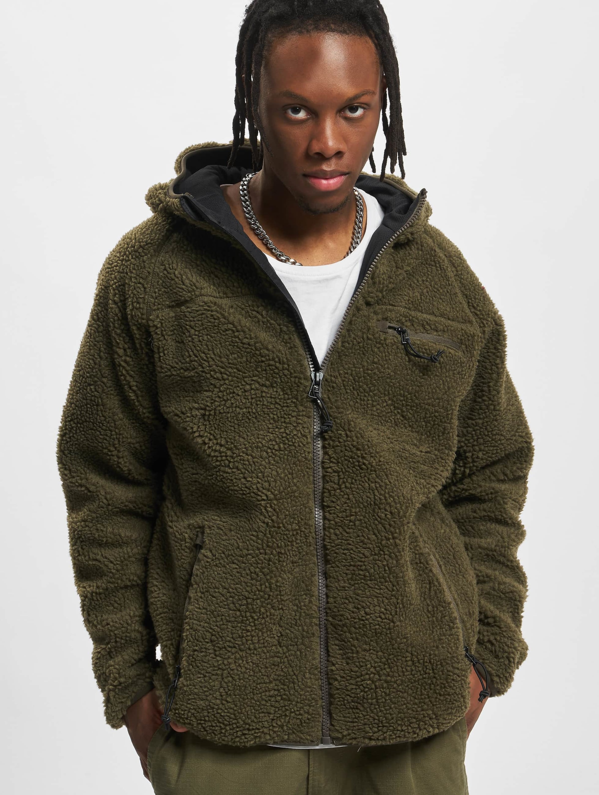 Teddy fleece sale jacket mens