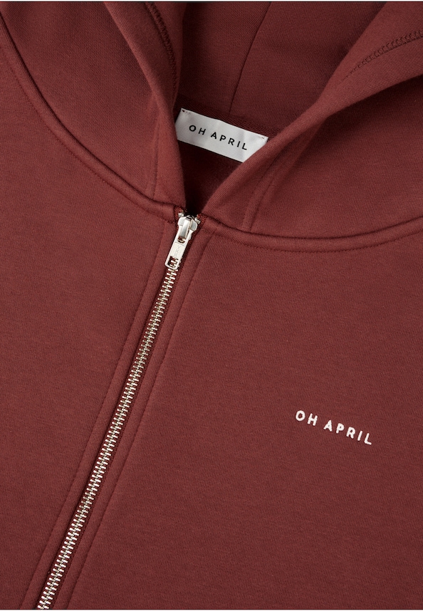 Boyfriend Zip Hoodie-3