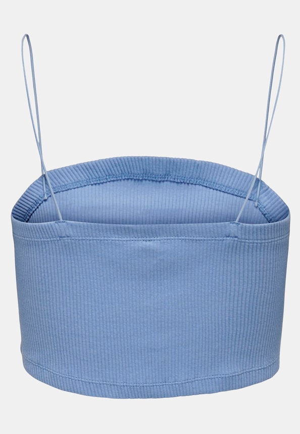 ONLY Damen Ribbed Crop Top-1