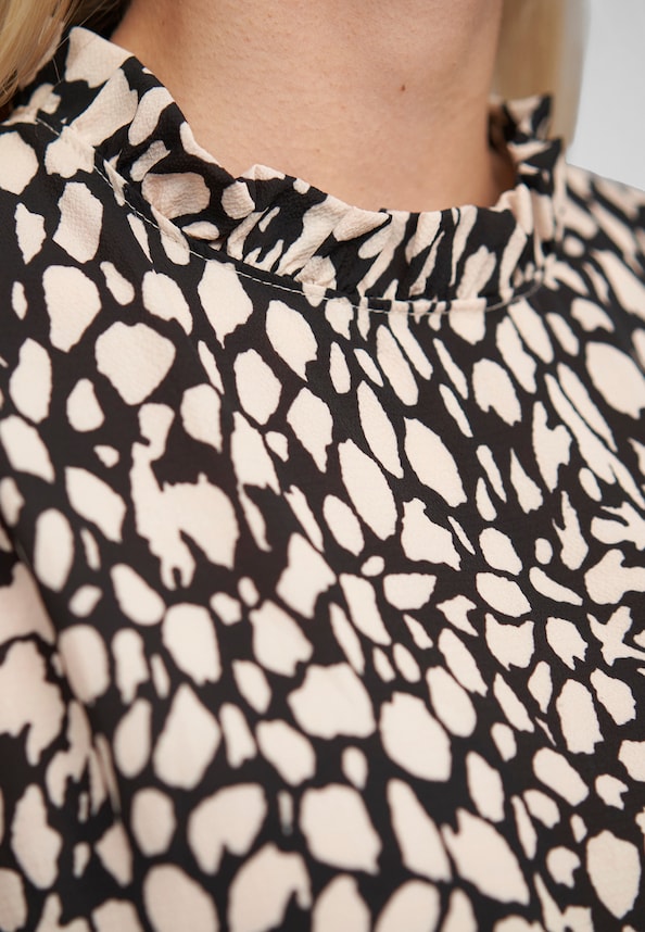 Maxi Dress with aop animal print-5