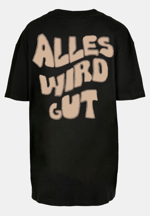 Ladies Alles Wird Gut Boyfriend Tee-5