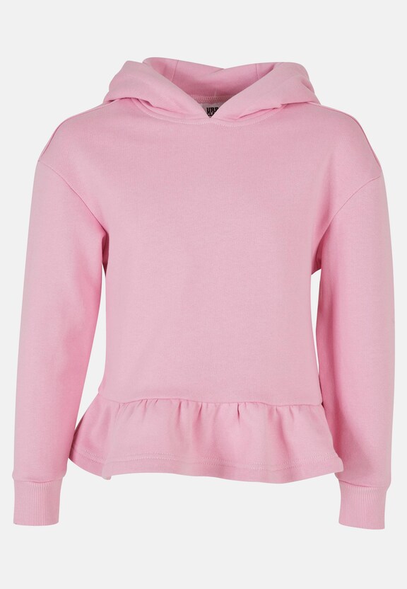 Girls Organic Volants Hoody-0
