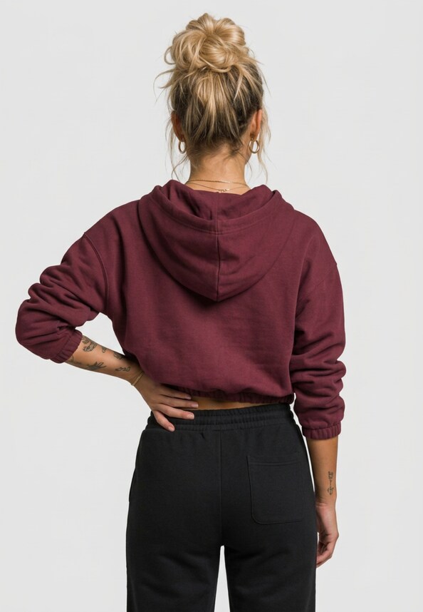 Ladies Fluffy Cropped-1