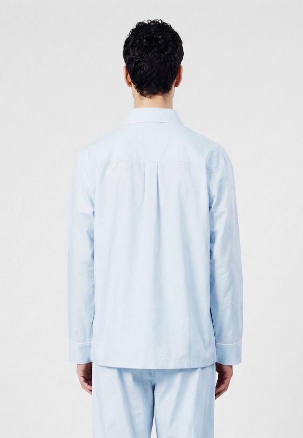 Blue Pyjama Shirt-1