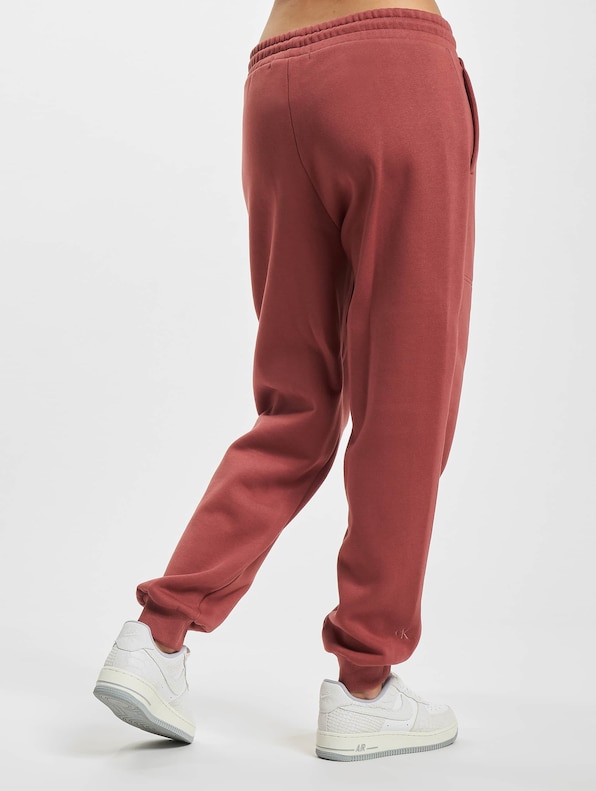 Calvin Klein Monogram Cuffed Sweat Pants Terracotta-1