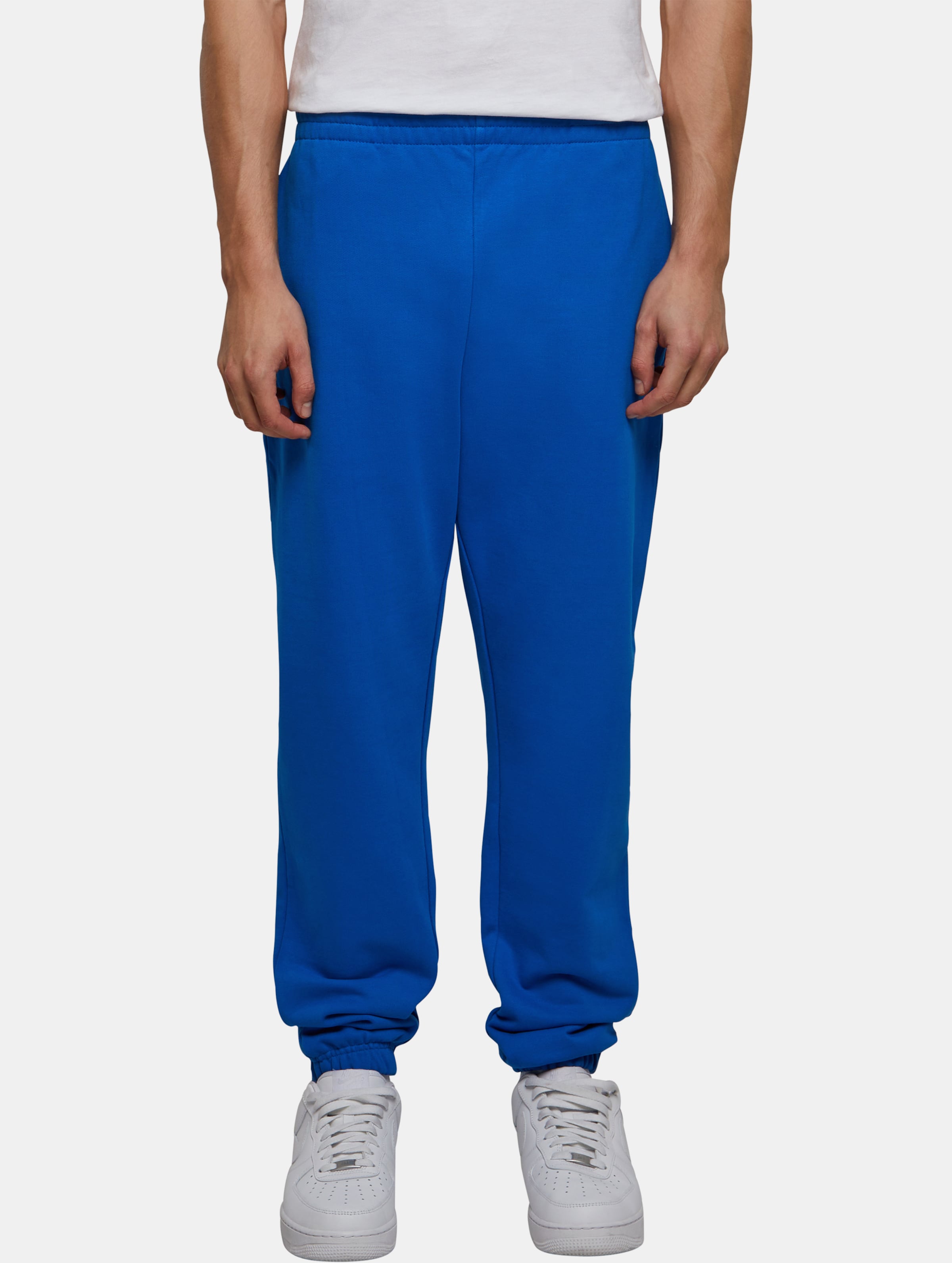 Urban Classics Ultra Heavy Sweatpants Mannen op kleur blauw, Maat XL