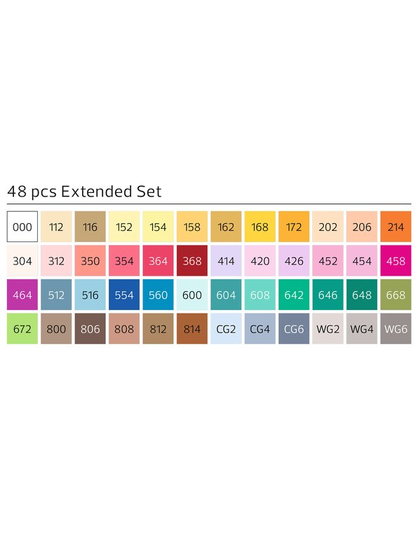 Stylefile Marker Classic 48pcs-1
