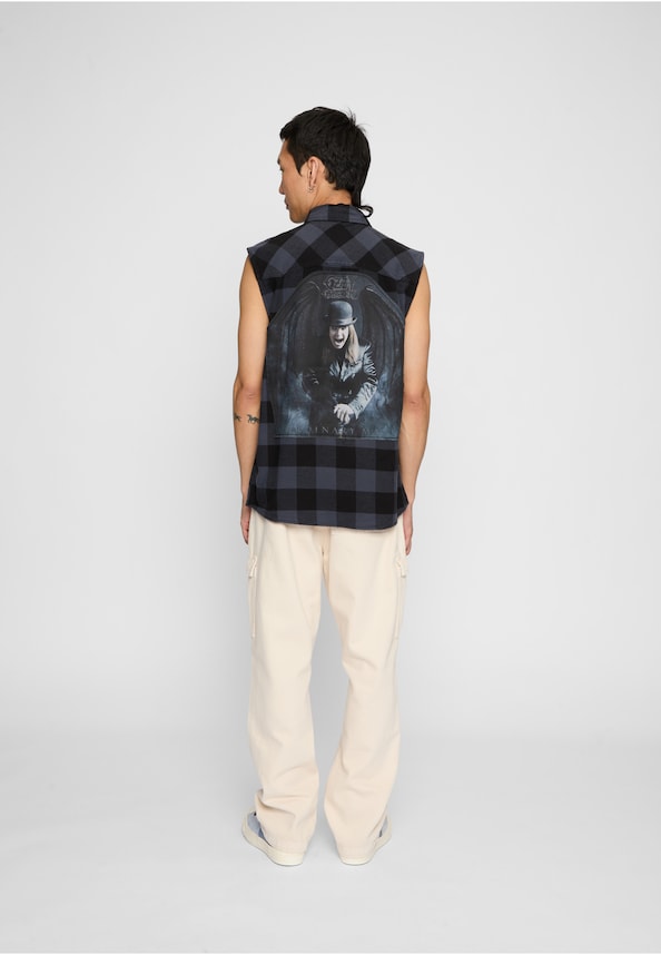 Ozzy Checkshirt Sleeveless-3