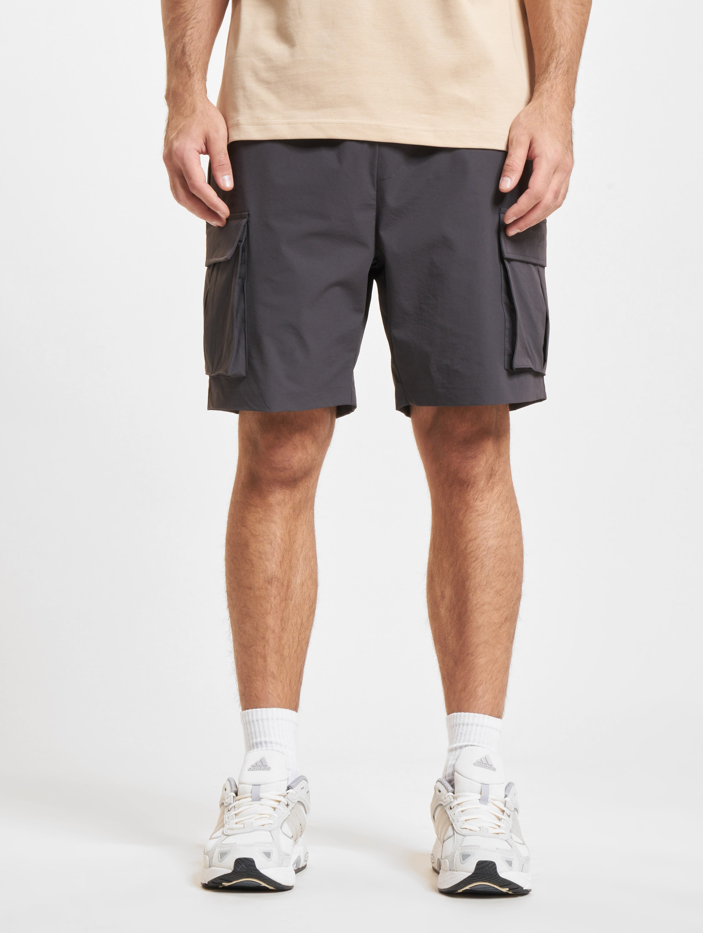 Sixth June Nylon Tech Utility Shorts Männer,Unisex op kleur grijs, Maat XL