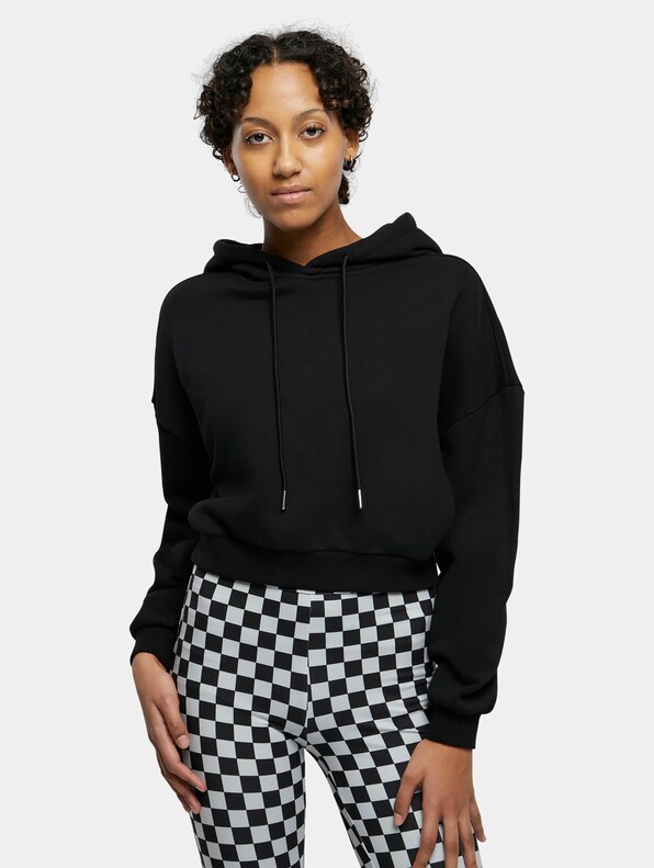 Ladies Cropped Heavy Hoody-0