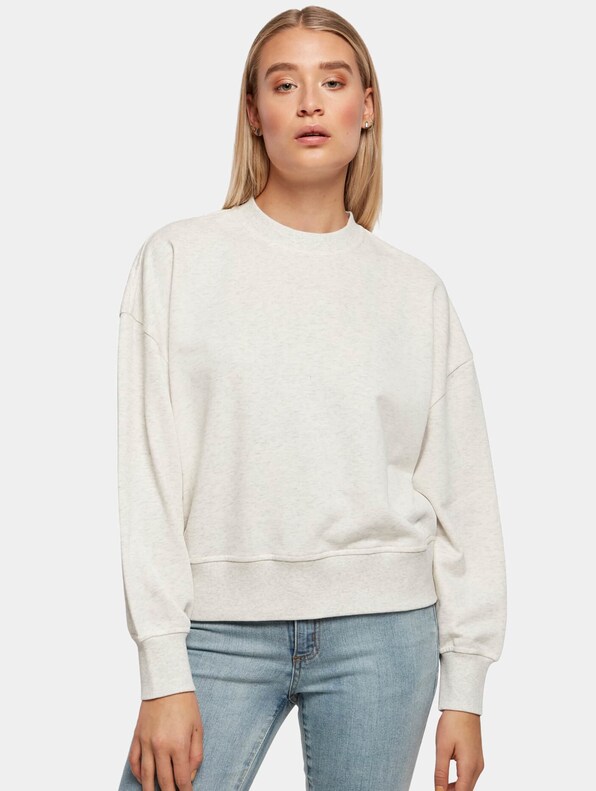 Ladies Oversized Rainbow Crewneck-0