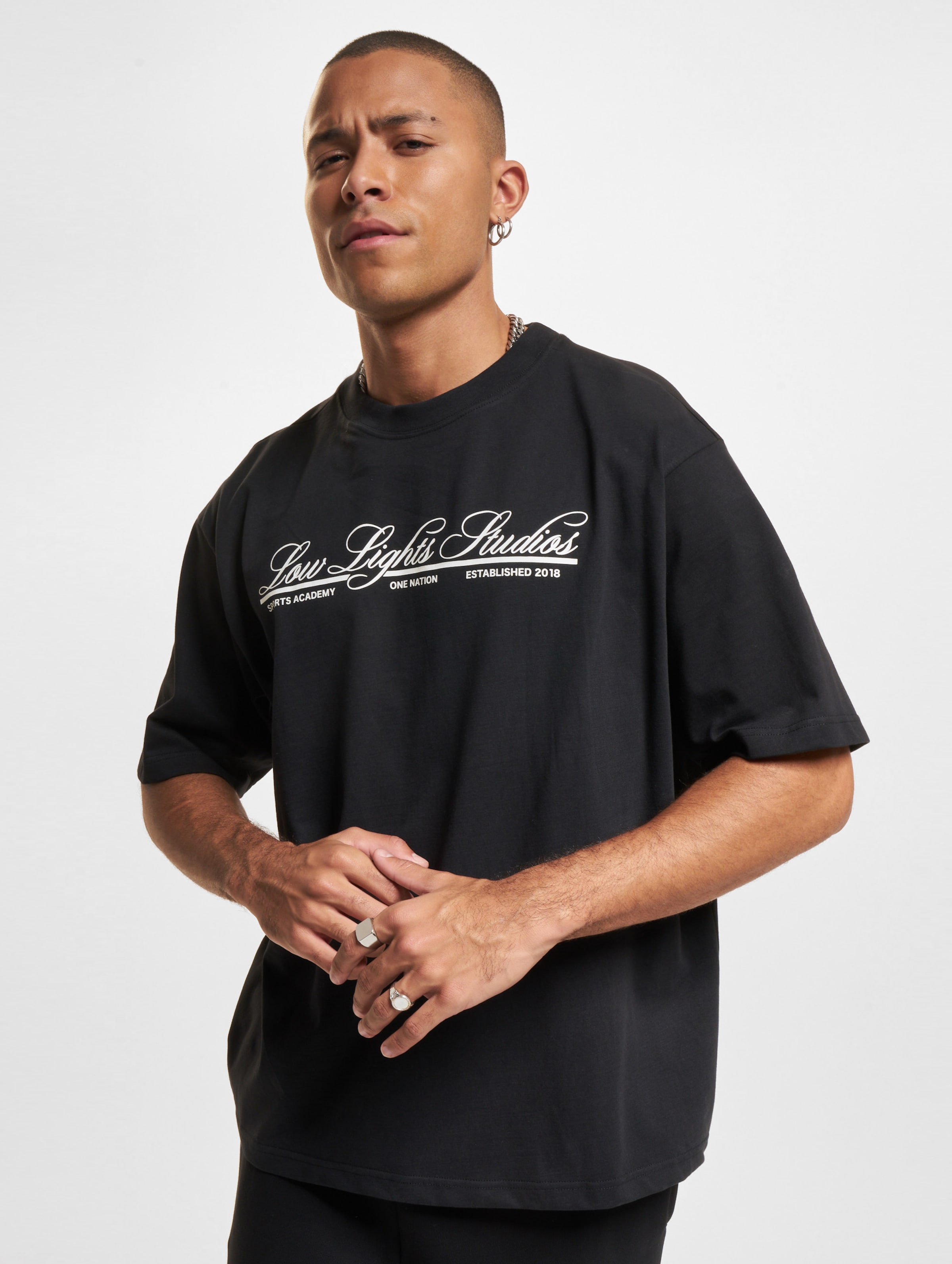 Low Lights Studios National T-Shirt Männer,Unisex op kleur zwart, Maat XL