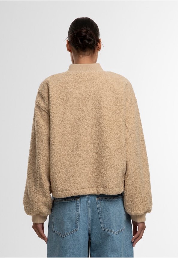 Ladies Structured Bomber Jacket-1