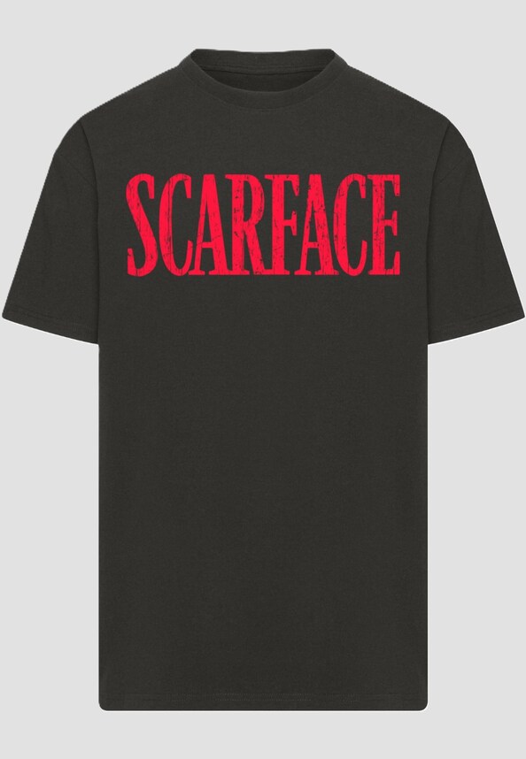 Scarface Distressed Logo Oversize Tee-2