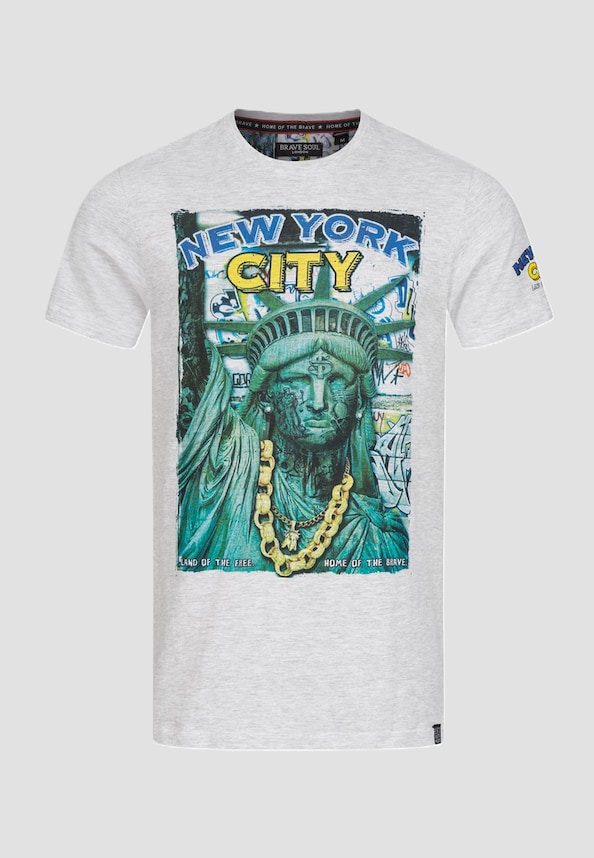 Brave Soul Herren T-Shirt-0