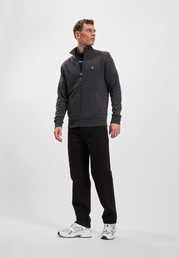 Jack & Jones Dust Sweatshirt Zip High Neck Übergangsjacken-5