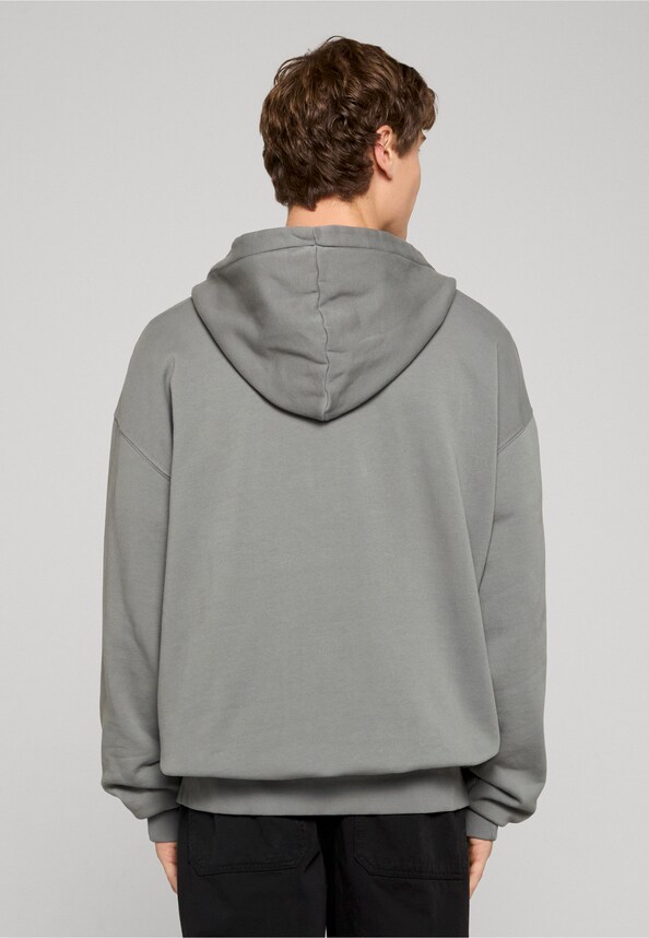 PEGADOR Logo Oversized Halfzip Hoodies-1