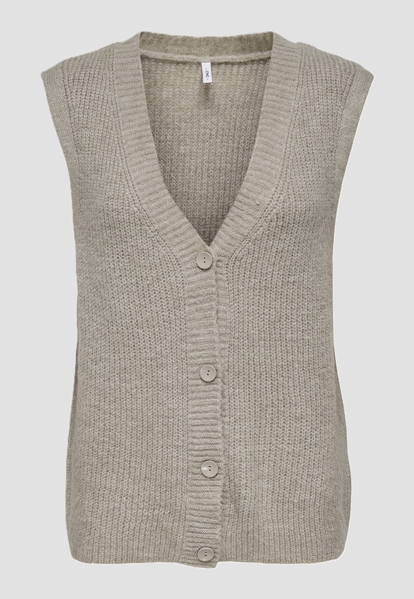ONLJANE SL V-NECK BUTTON-4