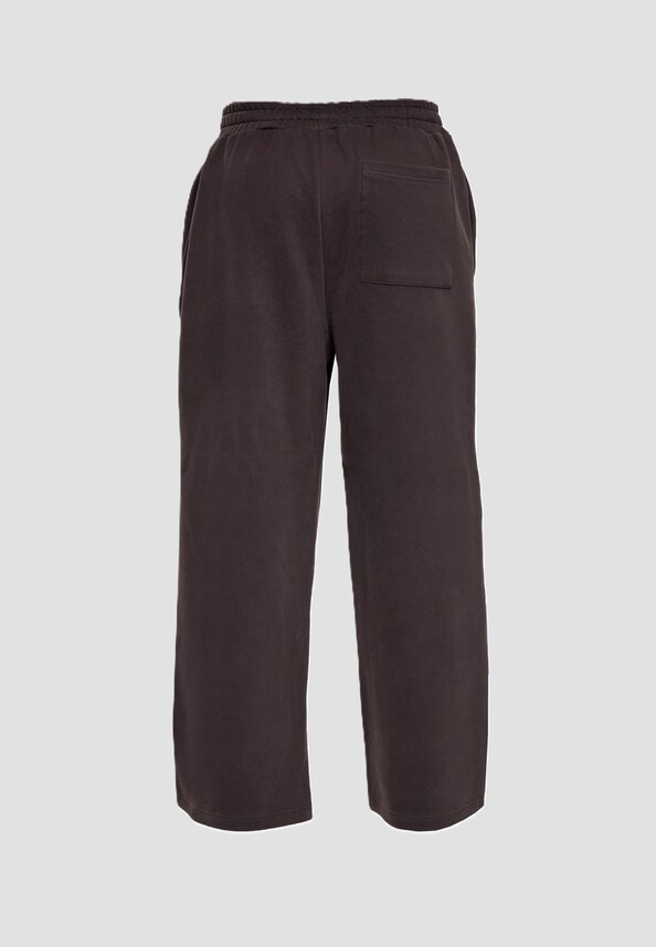 EMBROIDERY BAGGY OPEN LEG JOGGER-4