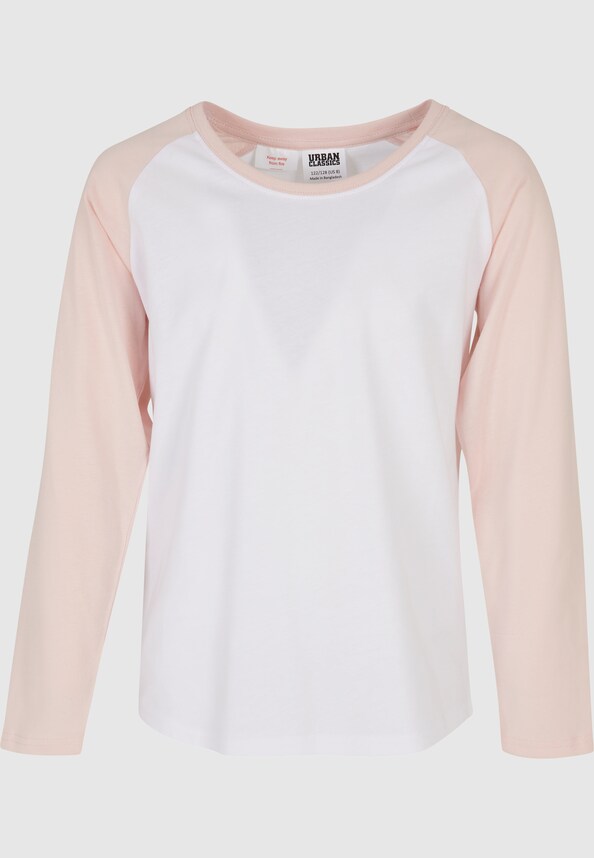 Girls Contrast Raglan -7