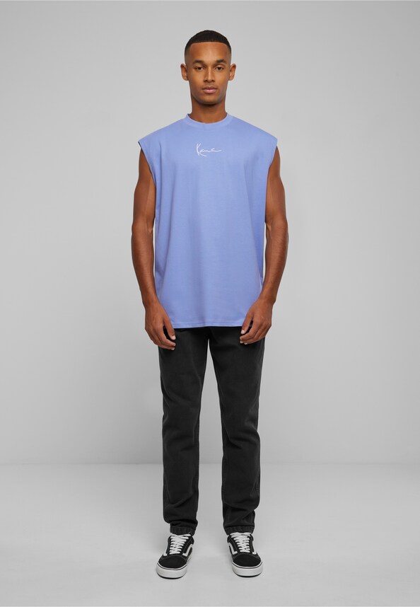KM-ST011-080-11 Karl Kani Small Signature Essential Sleeveless Tee-4