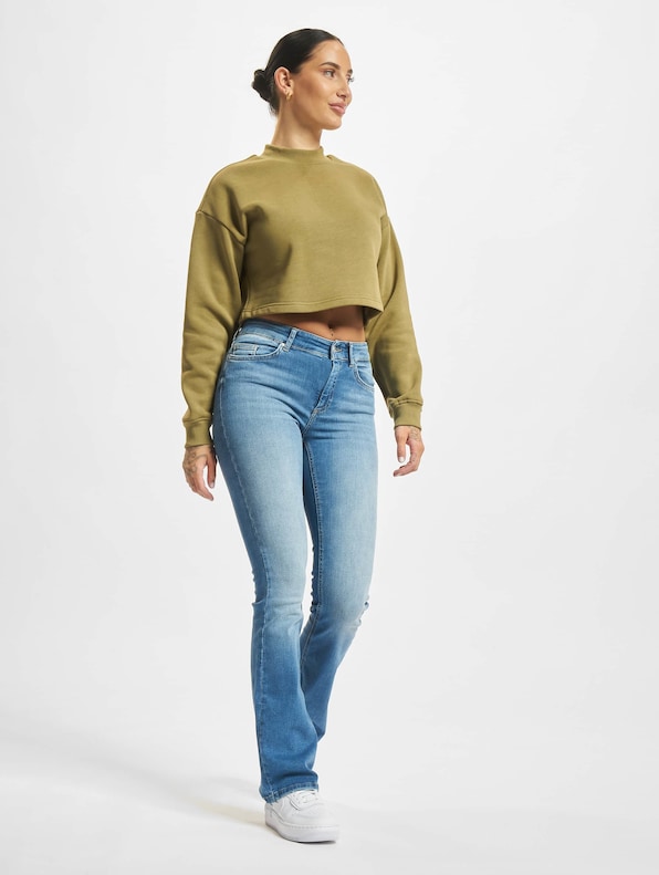 Ladies Cropped Oversized High Neck-4
