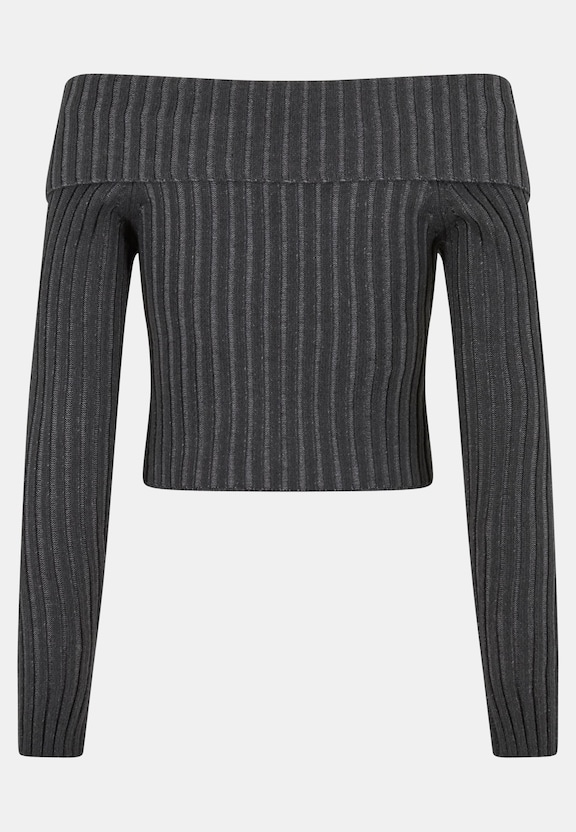 Off Shoulder Knit -3