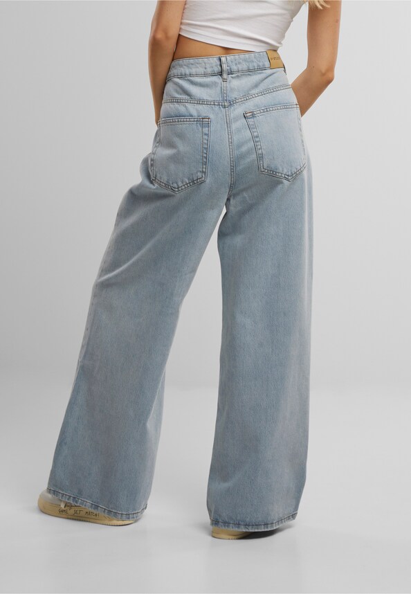 Diala Wide Baggy Jeans-1