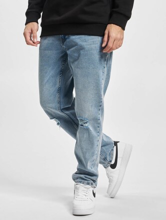 Denim Project Dprecycled Destroy Straight Fit Straight Fit Jeans