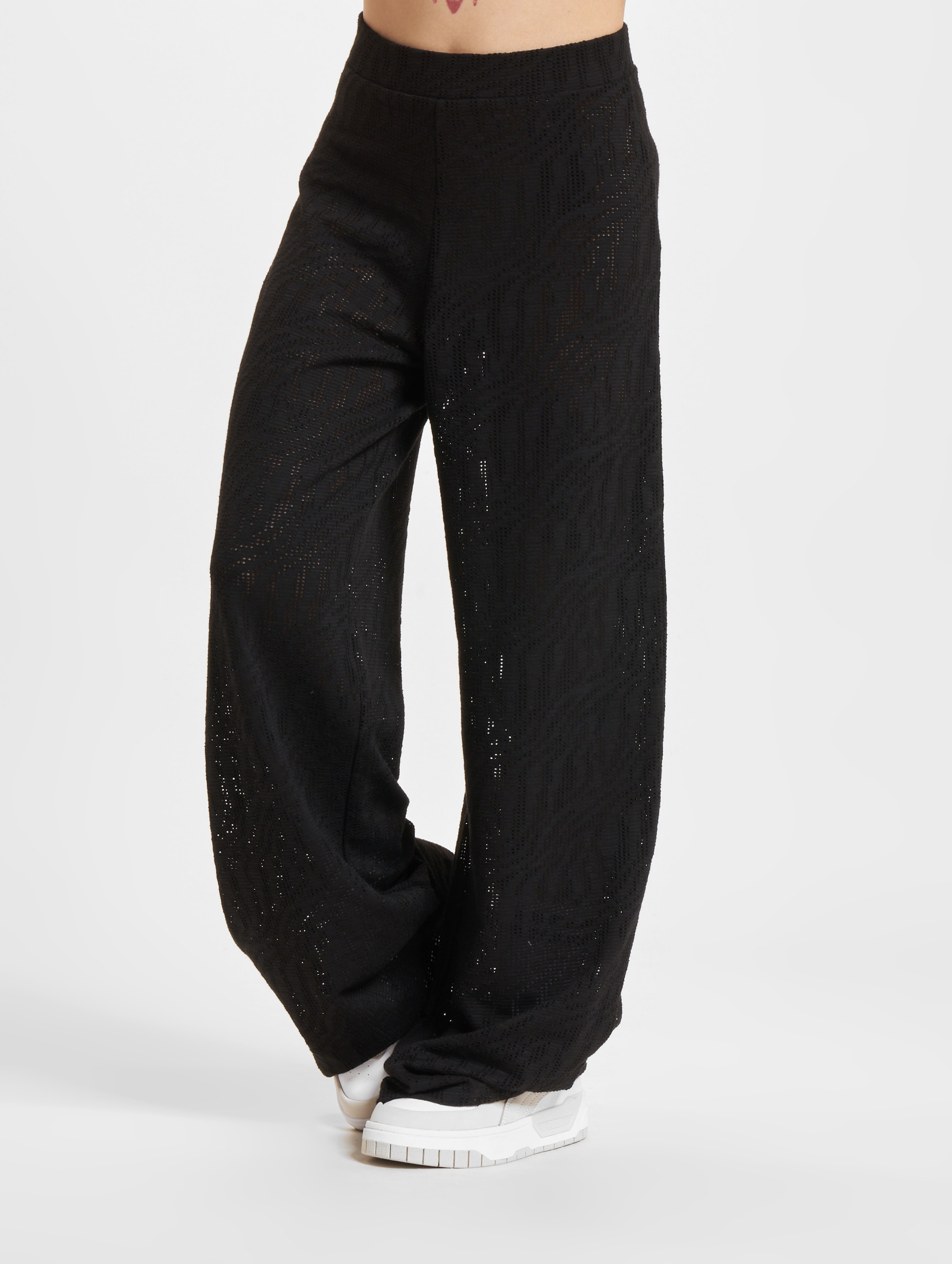 Only Tilda Jersey Straight Pant Hose Frauen,Unisex op kleur zwart, Maat M