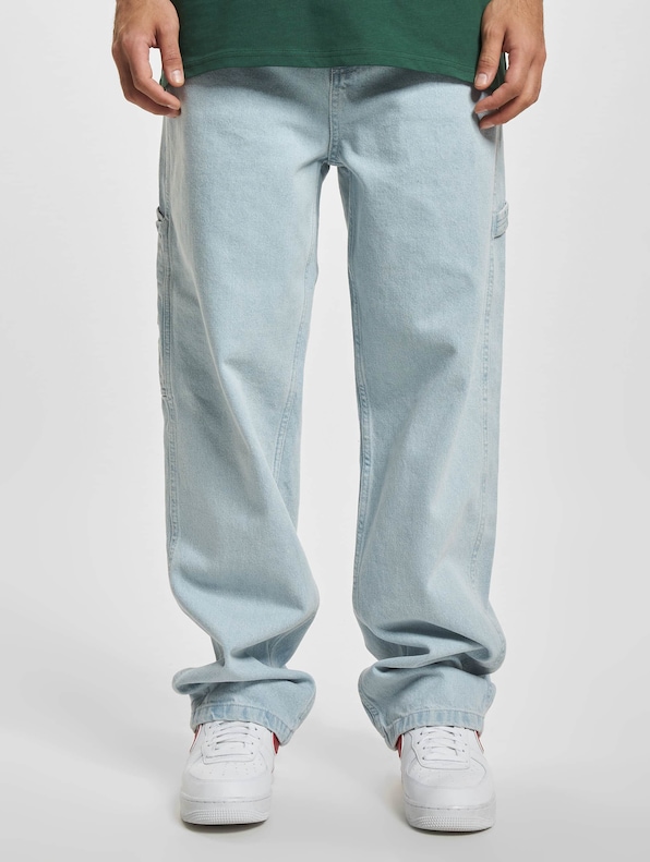 Retro Baggy Workwear Denim Loose Fit-0