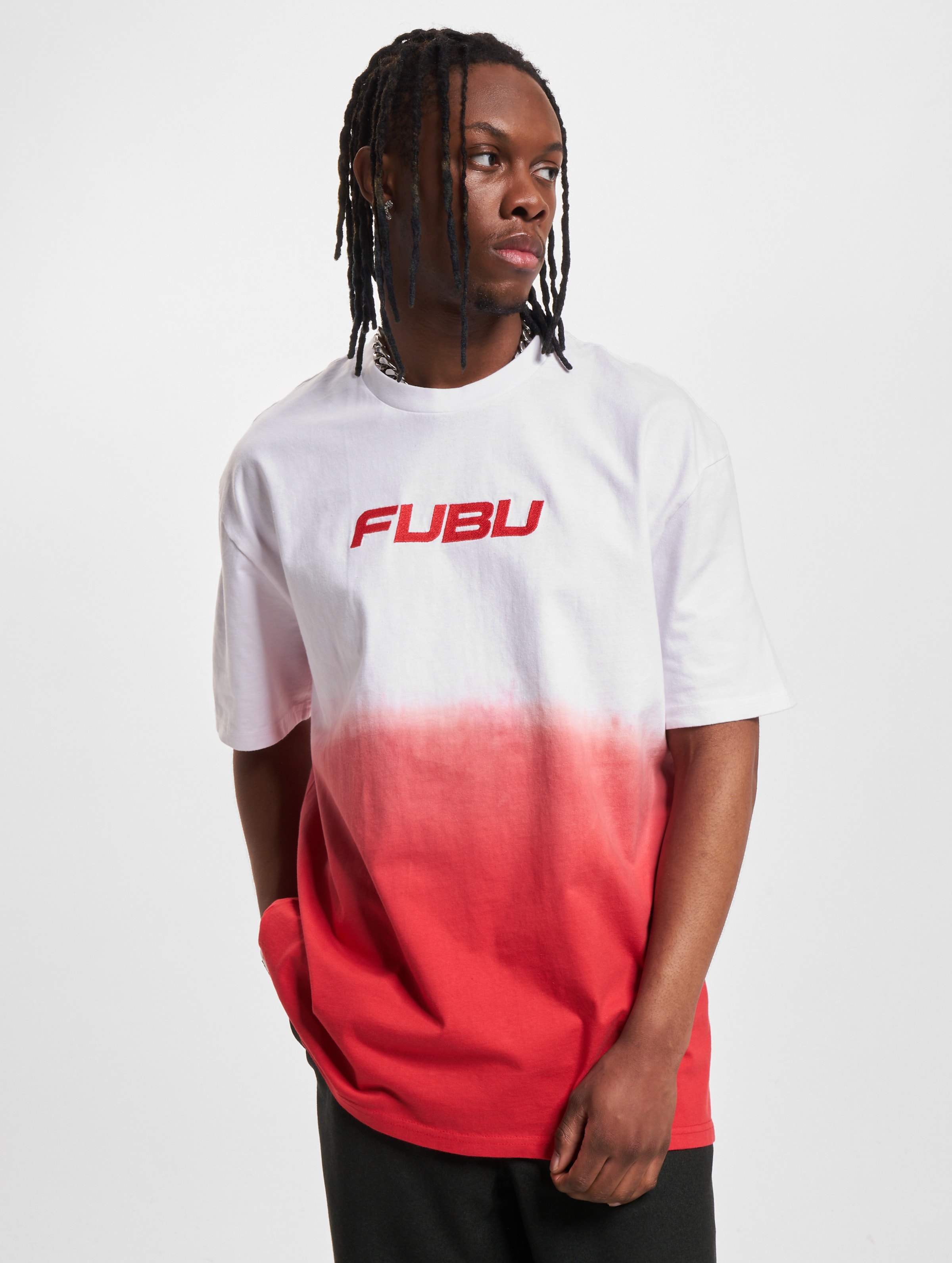 Fubu T-Shirt Mannen op kleur wit, Maat XL
