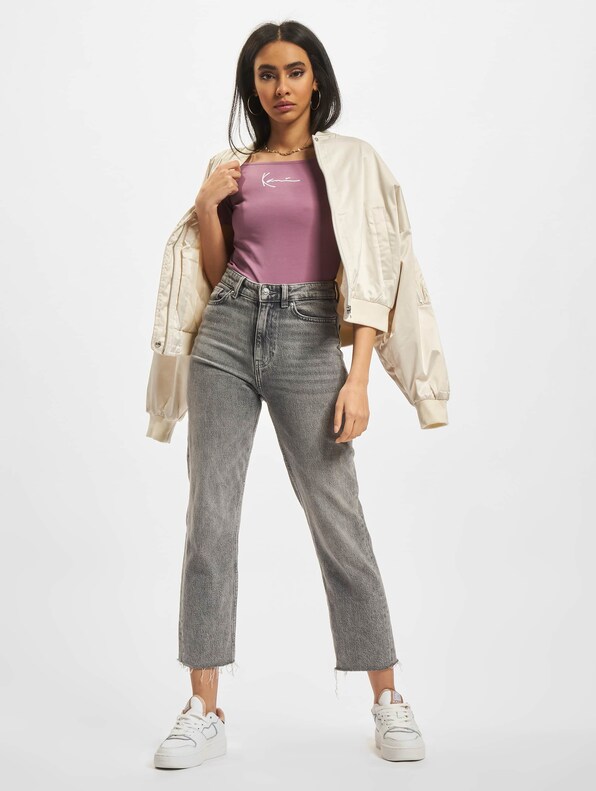 Small Signature Off Shoulder Crop -4