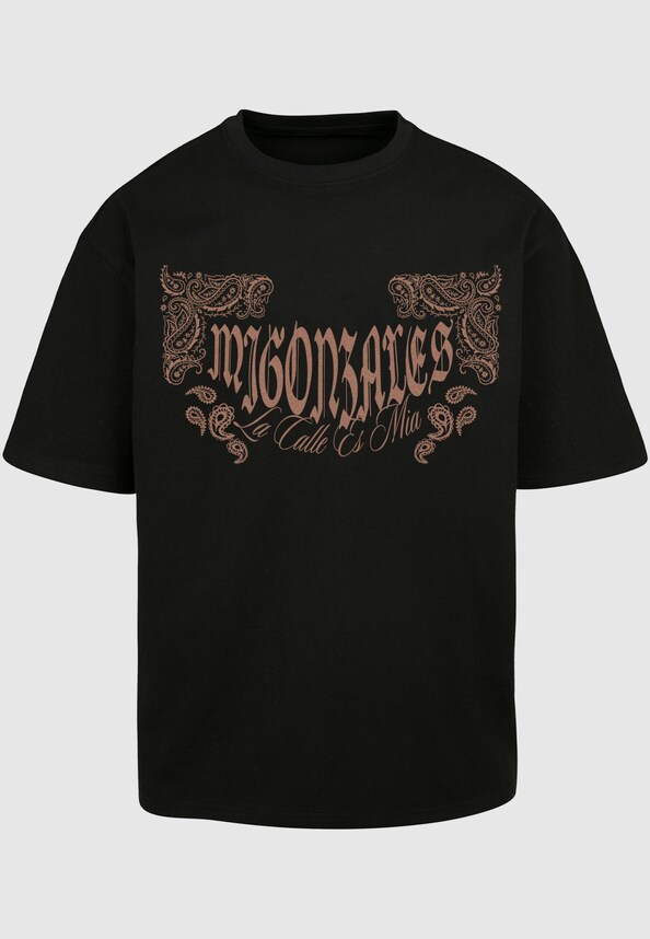 MJG Heavy Oversized Tee - The Street is mine-2