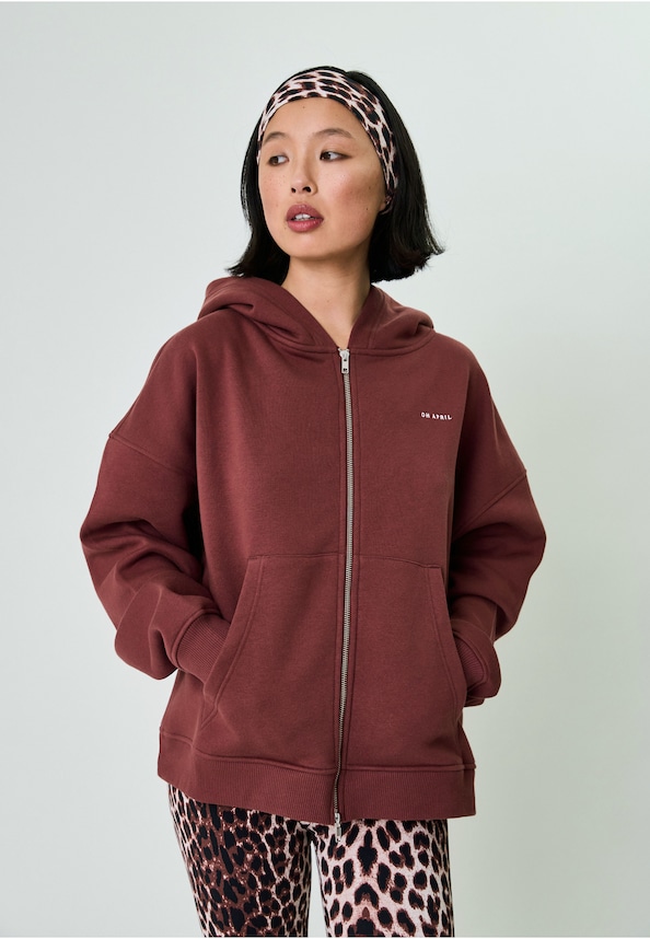 Boyfriend Zip Hoodie-0