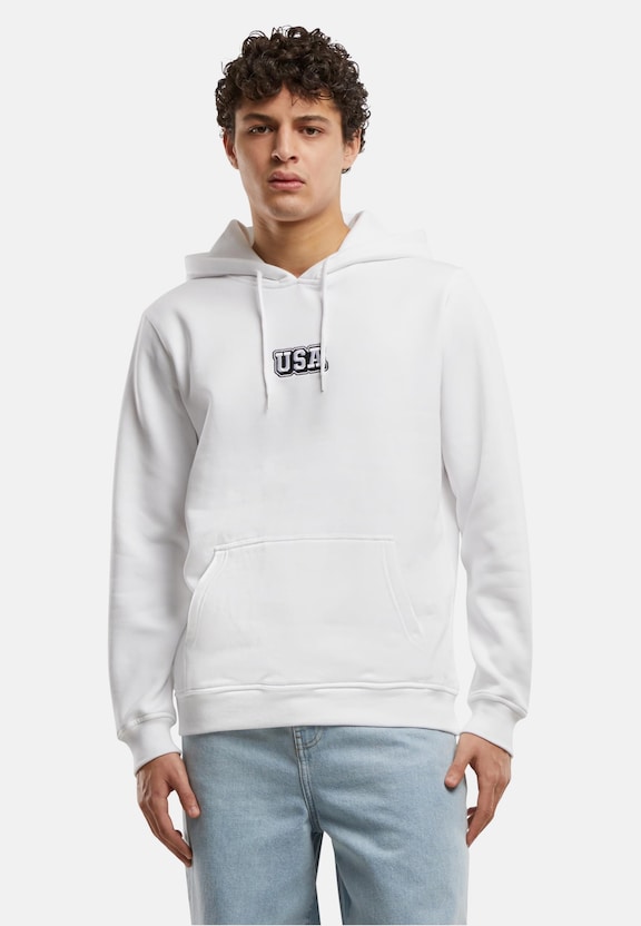 USA College Wording Patch Hoody-0