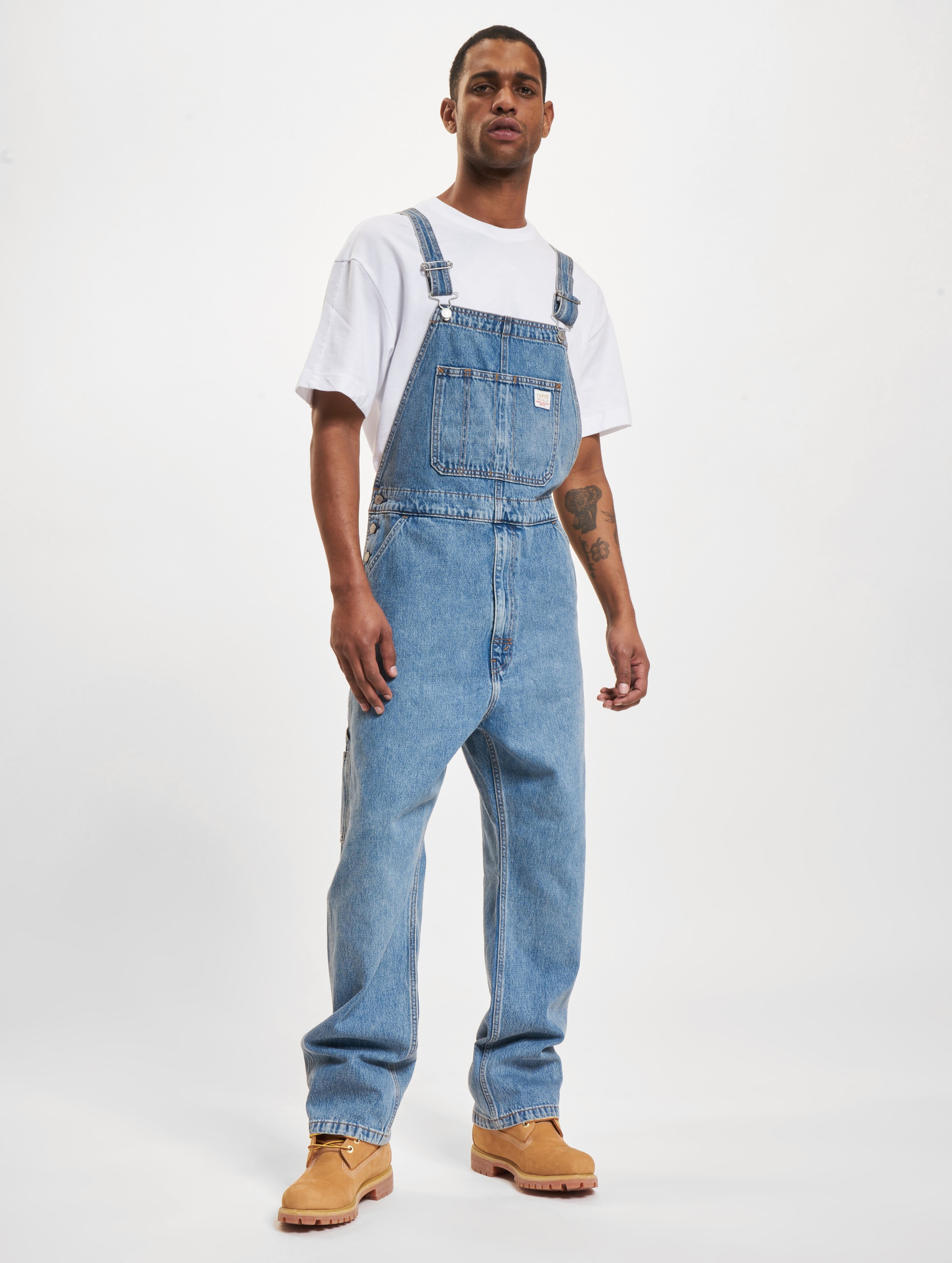 Levi's Overall Latzhosen Mannen op kleur blauw, Maat XS