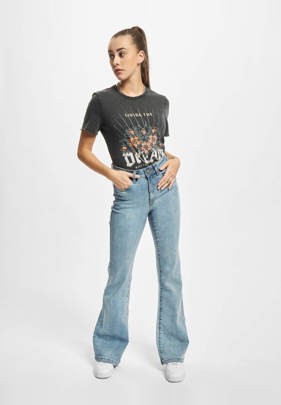 Ladies High Waist Flared-3