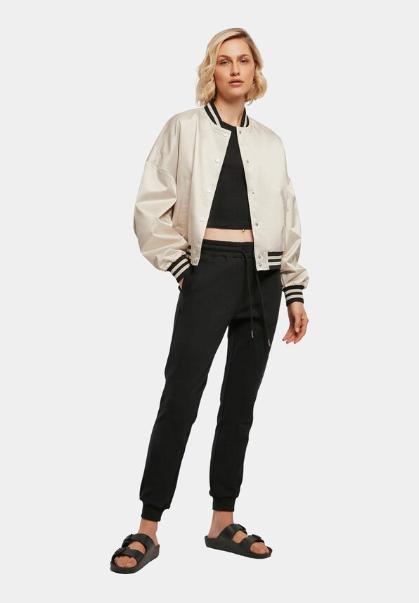 Ladies Short Oversized Satin-3