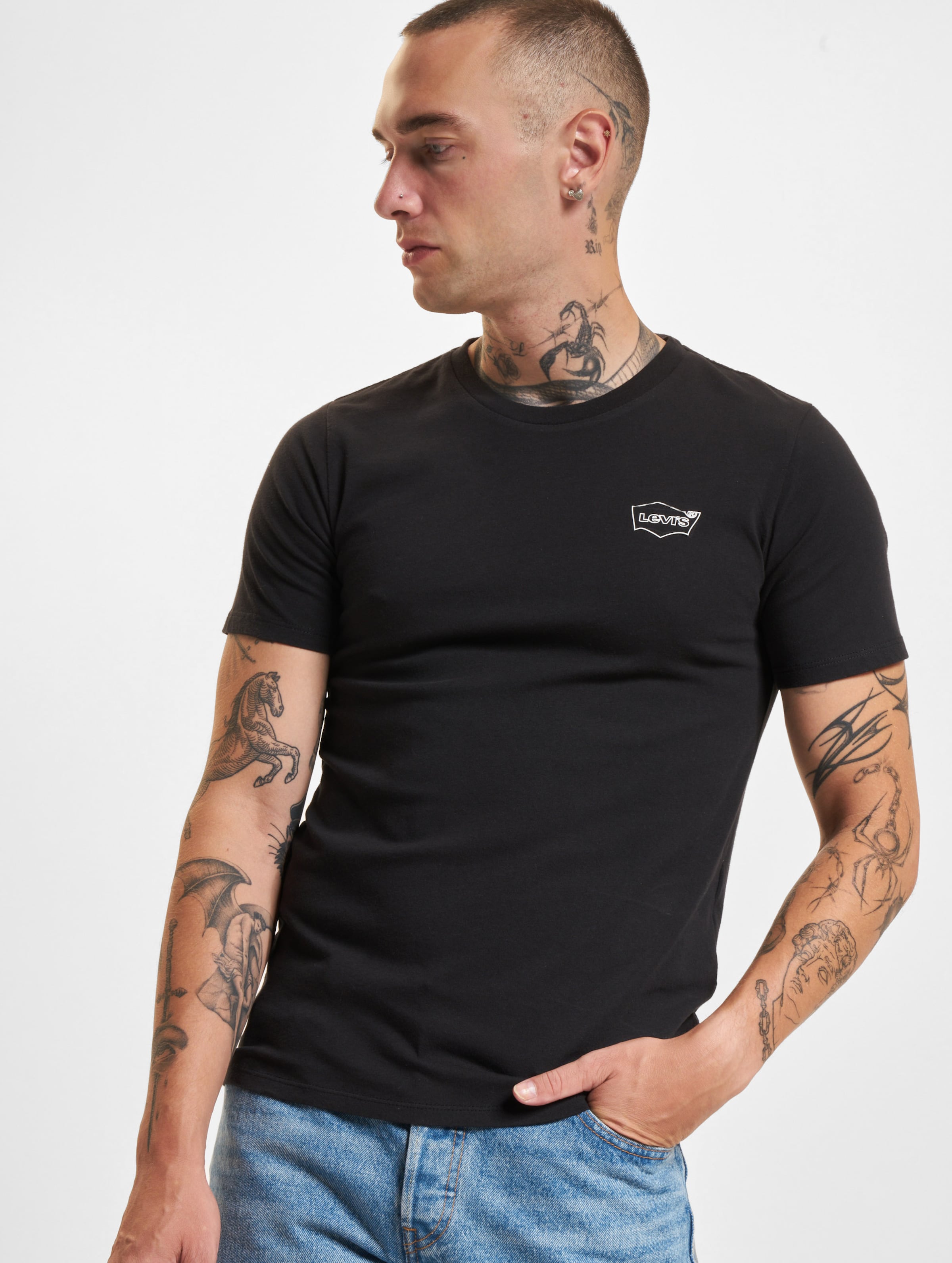 Levi's Levis Graphic T-Shirt op kleur zwart, Maat XS