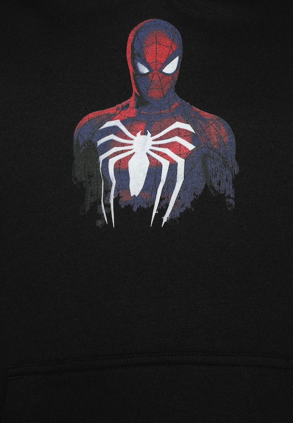 Kids Spiderman Logo Hoody-3