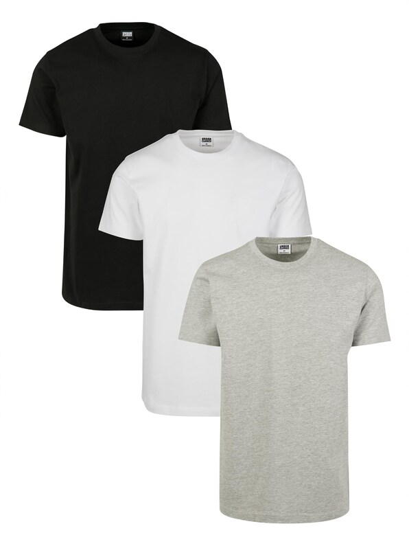 Urban Classics Basic 3-Pack T-Shirt-9