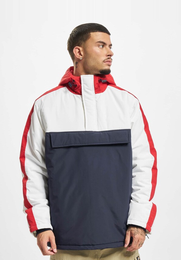 3-Tone Padded Pull Over Hooded-1